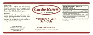 Cardio Renew Chelation Oral Therapy Products &ndash; Supplements for inflammation and chelation