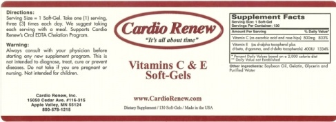 Combo Soft-Gels - Vitamin C: 500 MG & Vitamin E: 400 IU